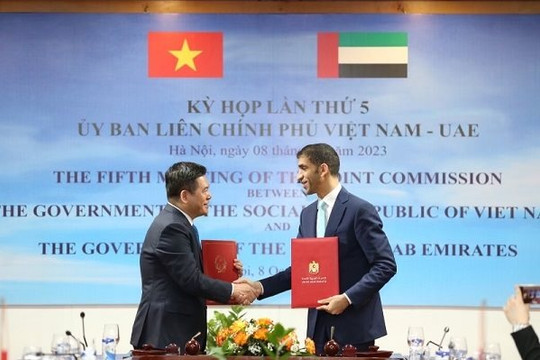 Việt Nam - UAE thúc đẩy đàm phán, sớm ký Hiệp định Đối tác kinh tế toàn diện