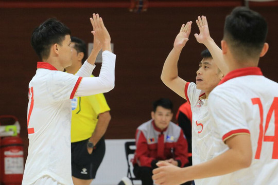 Việt Nam là một trong 8 đội sớm giành vé tới VCK futsal châu Á