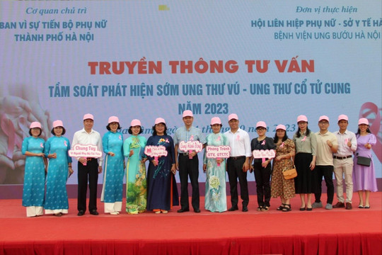 Tầm soát, phát hiện sớm ung thư sớm cho hơn 32 nghìn phụ nữ tại Hà Nội