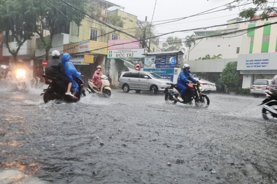 Học sinh trên toàn TP.Đà Nẵng nghỉ học do mưa lớn