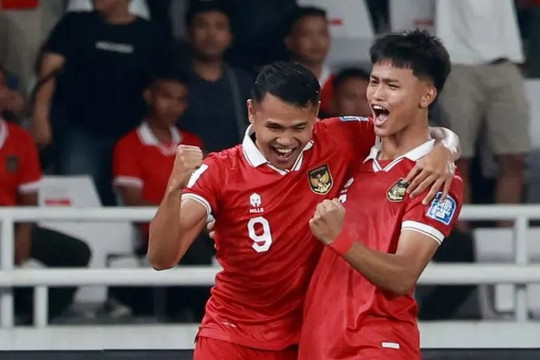 Indonesia trở thành đối thủ của Việt Nam tại vòng loại World Cup 2026