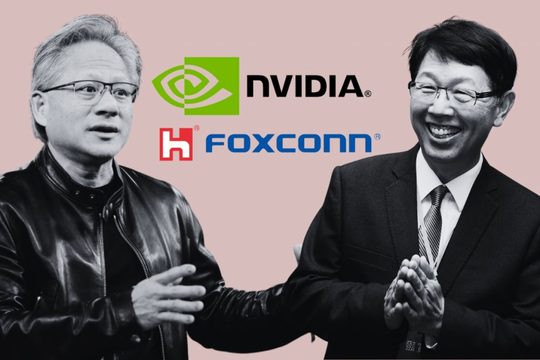 Foxconn hợp tác với Nvidia xây dựng nhà máy AI sử dụng cho cả ô tô điện tự lái