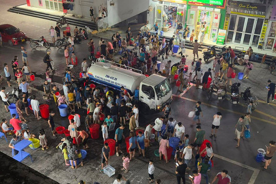 Hà Nội: Gấp rút đưa nước sạch về khu đô thị Thanh Hà