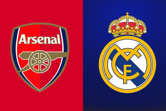 Arsenal và Real Madrid hụt bước, Bayern Munich cùng PSG dậm chân ở vị trí thứ 3