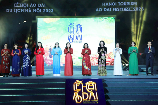 Khai mạc Lễ hội Áo dài du lịch Hà Nội 2023