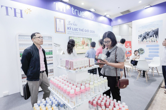 Công nghệ cao của TH true Milk thu hút chú ý tại Triển lãm quốc tế Đổi mới sáng tạo