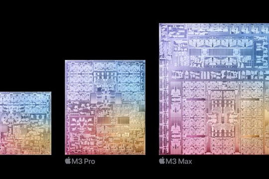 Apple trình làng chip M3, M3 Pro, M3 Max, MacBook Pro và iMac mới 