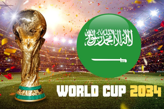 Quyền đăng cai World Cup 2034 coi như thuộc về Ả Rập Saudi