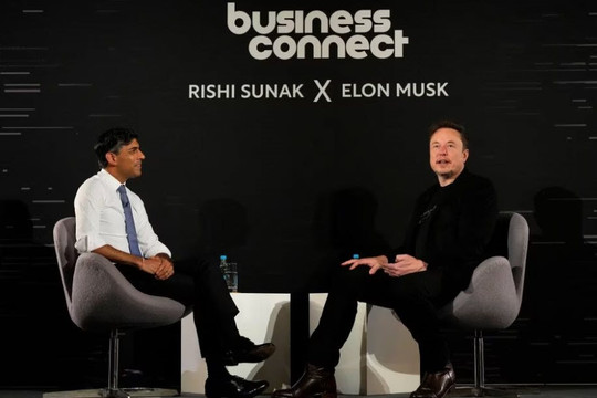 Elon Musk bàn với Thủ tướng Anh về Trung Quốc, robot sát thủ sau hội nghị thượng đỉnh AI