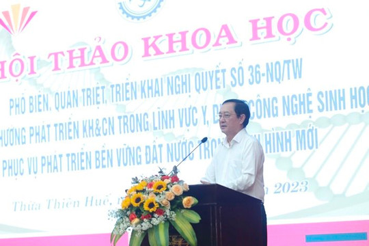 Việt Nam phấn đấu đưa công nghệ sinh học trở thành ngành mũi nhọn