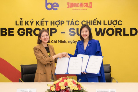 Sun World ký kết hợp tác với Be Group quảng bá du lịch Việt Nam