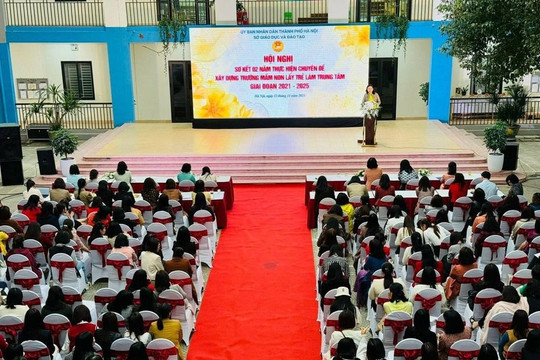 Tỷ lệ trường mầm non đạt chuẩn quốc gia tại Hà Nội tăng lên 10% nhưng vẫn gặp khó khăn