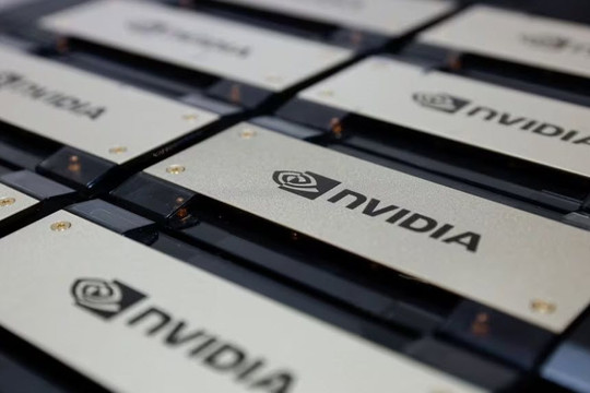 Vốn hóa Nvidia có thêm 200 tỉ USD sau khi cổ phiếu tăng 10 phiên liên tiếp