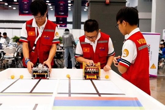 Đội tuyển Việt Nam đạt nhiều giải lớn tại cuộc thi World Robot Olympiad