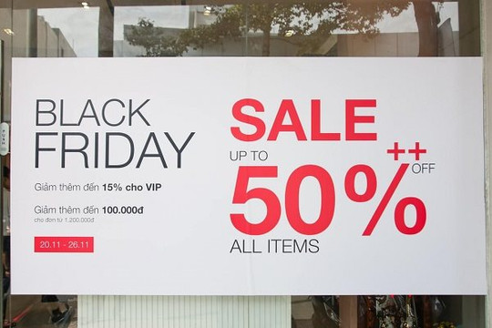 Cơn sốt mua sắm Black Friday trong bối cảnh kinh tế khó khăn