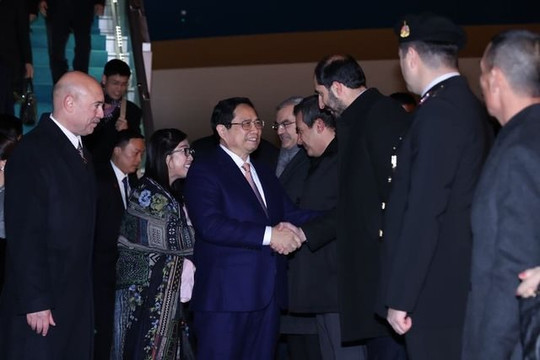 Thủ tướng Phạm Minh Chính đã tới Thổ Nhĩ Kỳ, bắt đầu chuyến thăm chính thức