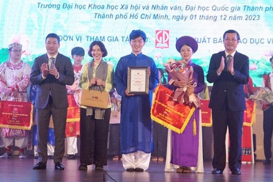 Chung kết cuộc thi 'Hùng biện tiếng Việt cho lưu học sinh nước ngoài' năm 2023