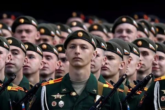Nga tăng quân số lên hơn 1,3 triệu người