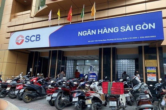 Ngân hàng SCB liên tục đóng cửa nhiều phòng giao dịch ở TP.HCM
