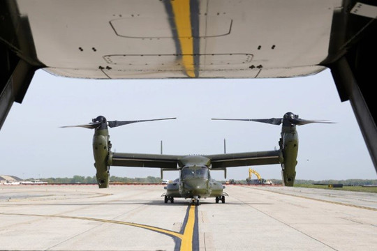 Bộ ly hợp liên tục bị lỗi của trực thăng Osprey V-22