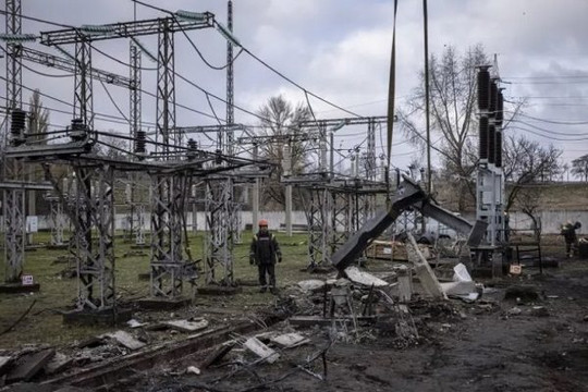 Nga bắt đầu đợt tấn công hạ tầng năng lượng Ukraine mùa đông