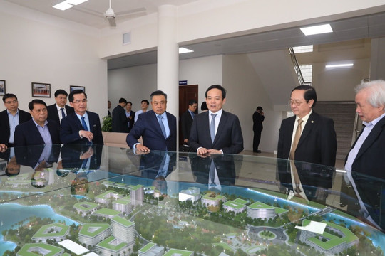 Hà Nội yêu cầu bàn giao 100% mặt bằng cho khu công nghệ cao Hòa Lạc trong năm 2024