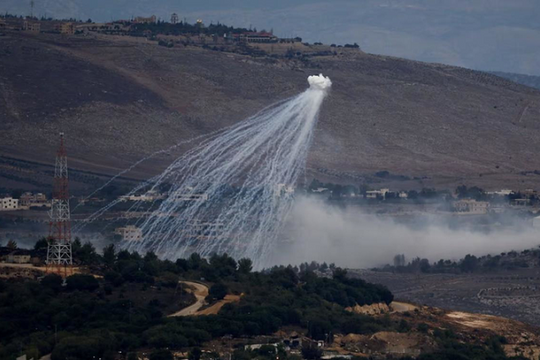 Mỹ lo ngại Israel dùng phốt pho trắng tấn công vào Lebanon
