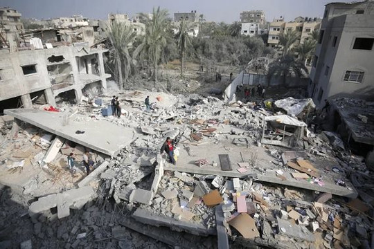 Gần nửa số bom Israel dùng ở Dải Gaza là bom kém chính xác