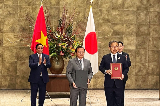Việt Nam - Nhật Bản trao đổi công hàm về khoản vay của dự án Bến Thành - Suối Tiên