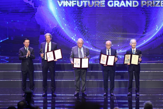 Giải thưởng VinFuture 2023 vinh danh 4 công trình khoa học 'Chung sức toàn cầu'