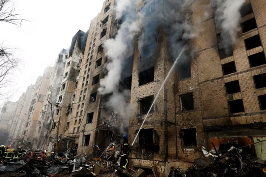 Nga tấn công dồn dập các thành phố Ukraine