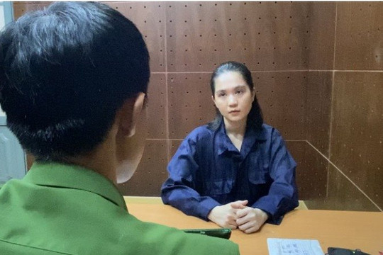 Người mẫu Ngọc Trinh đối diện với khung hình phạt từ 2 - 7 năm tù