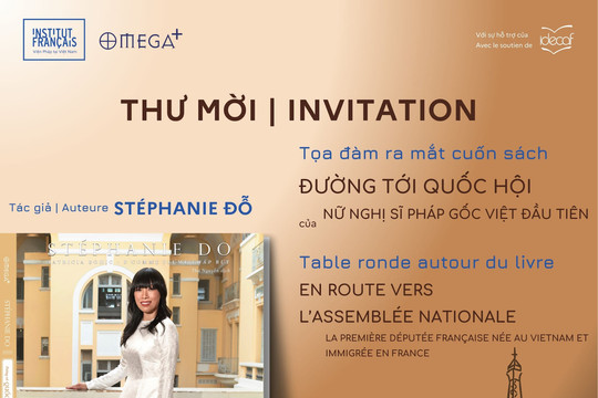 Viện Pháp ra mắt cuốn sách ‘Đường tới quốc hội của nữ Nghị sĩ Pháp gốc Việt đầu tiên’