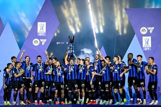Inter Milan đoạt Siêu cúp Italia