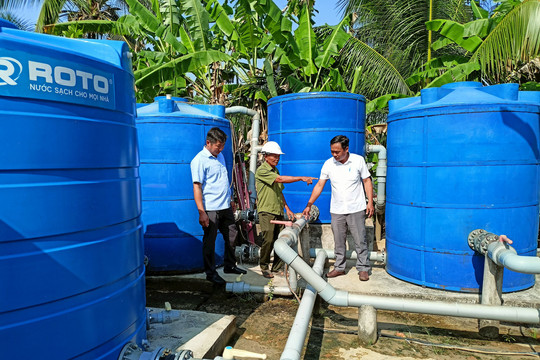 Cải tiến công nghệ trong cấp nước sạch sinh hoạt ở nông thôn