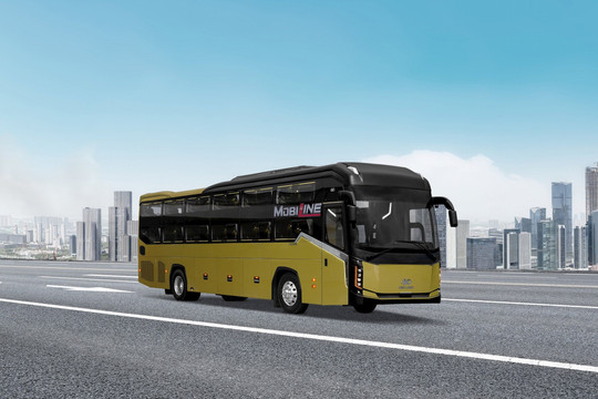Kim Long Motors chính thức ra mắt xe buýt thương hiệu riêng 