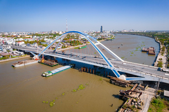 Cần Thơ: Cầu Trần Hoàng Na chưa thông xe trong dịp Tết Nguyên đán 2024