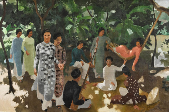 Làng quê Việt Nam qua nét vẽ của cố họa sĩ Pháp