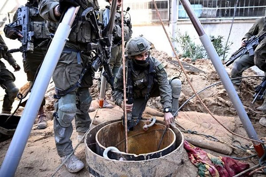 Israel tuyên bố phát hiện đường hầm Hamas bên dưới trụ sở cơ quan Liên Hợp Quốc