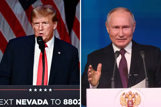 Ông Trump vui mừng khi Tổng thống Putin muốn ông Biden thắng cử 