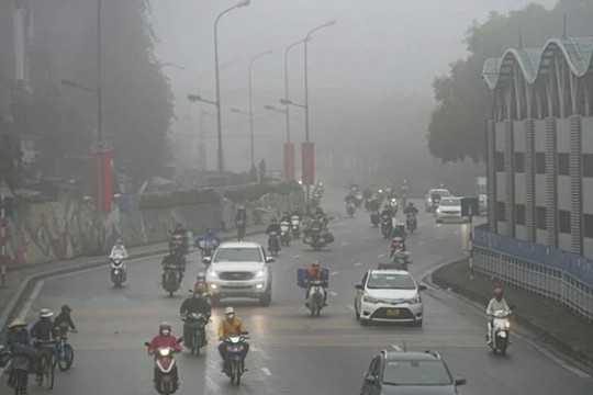 Thời tiết ngày 18.2: Bắc Bộ mưa và sương mù nhiều nơi, Nam Bộ nắng nóng