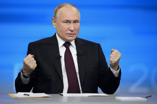 Ông Putin chúc mừng quân đội Nga sau khi kiểm soát 'hoàn toàn' Avdiivka