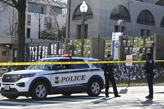 Quân nhân Mỹ tự thiêu trước Đại sứ quán Israel