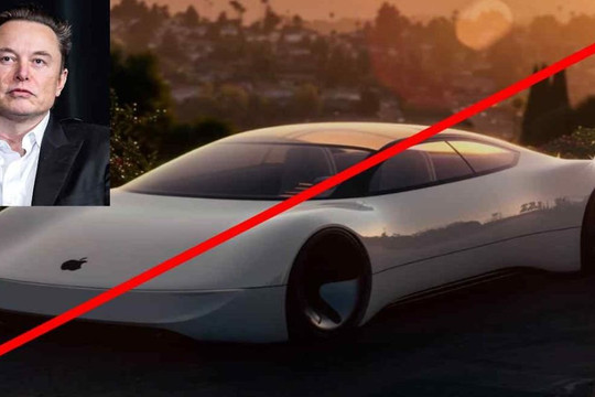 Apple hủy dự án sản xuất ô tô điện, Elon Musk đã đúng