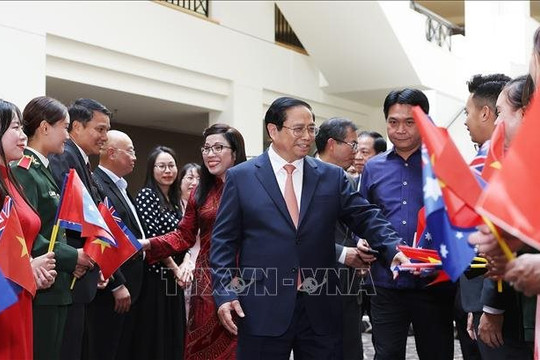 Thủ tướng Phạm Minh Chính: Kiều bào hãy luôn xứng đáng, luôn tự hào là người Việt Nam