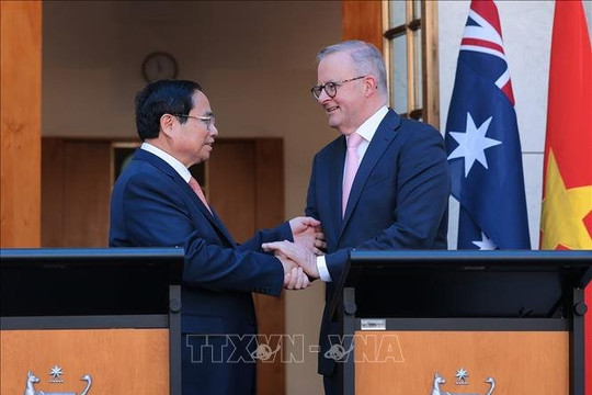 Việt Nam - Úc thiết lập quan hệ Đối tác chiến lược toàn diện
