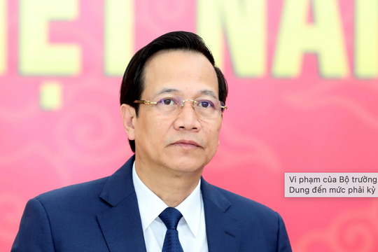 Bộ trưởng LĐ-TB-XH Đào Ngọc Dung 'vi phạm đến mức phải xem xét kỷ luật'