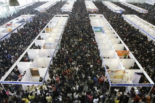 Hơn 11 triệu sinh viên sắp gia nhập lực lượng lao động Trung Quốc