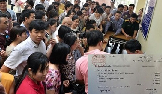 Hà Nội yêu cầu các trường không thu tiền giữ chỗ