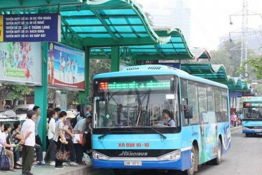 Hà Nội dừng hoạt động 5 tuyến xe buýt có trợ giá từ 1.4